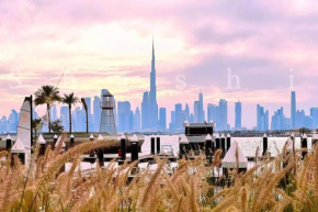 The Shrashi Suites, Dubai Creek Harbour - Paradise on the Island with Dubai Skyline & Burj Khaleefa View